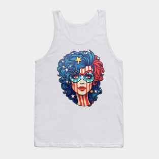 4th of July Pride Celebration Women Tank Top